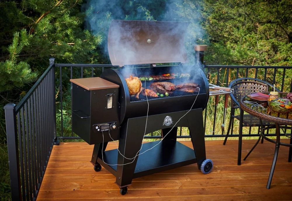 wood pellet smoker grill